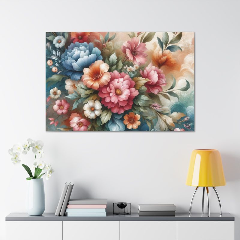 Vibrant Floral Canvas Art - Image 28