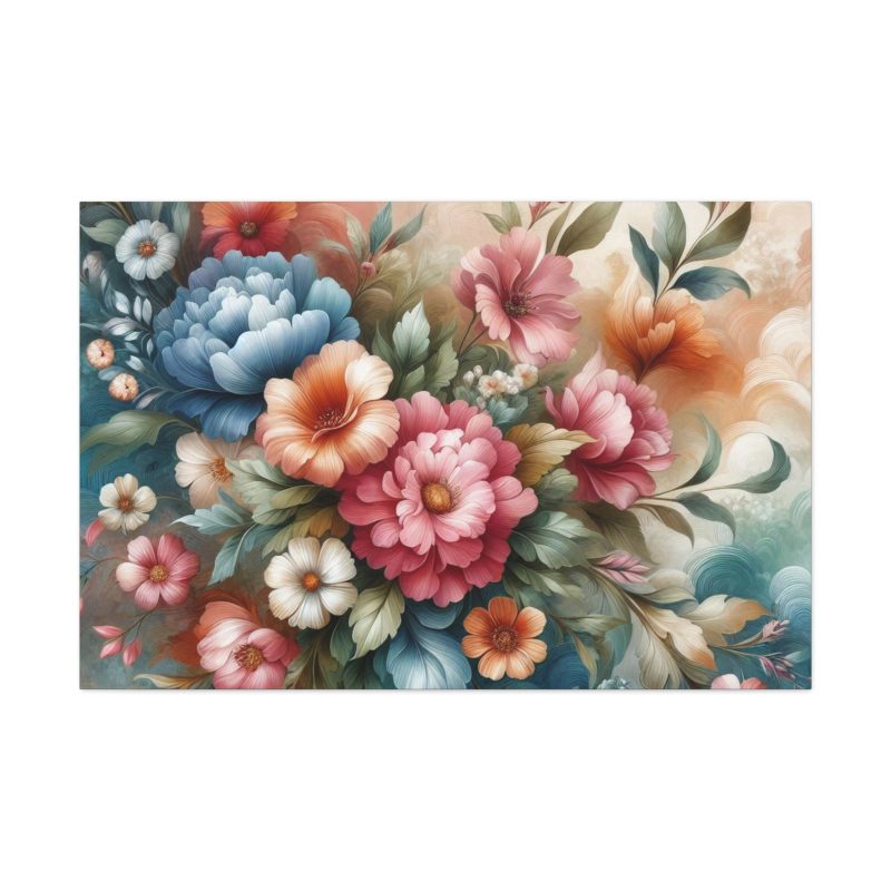 Vibrant Floral Canvas Art - Image 25