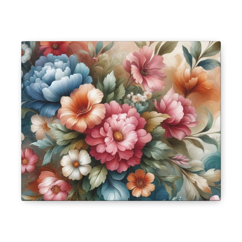 Vibrant Floral Canvas Art - Image 5