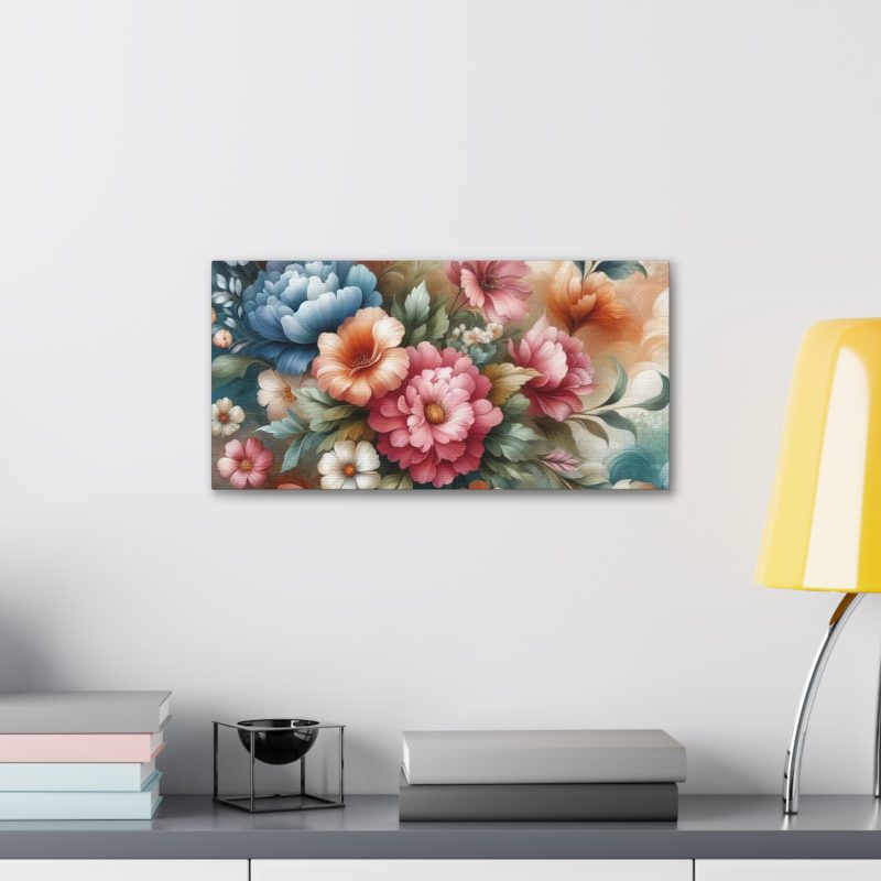 Vibrant Floral Canvas Art - Image 24