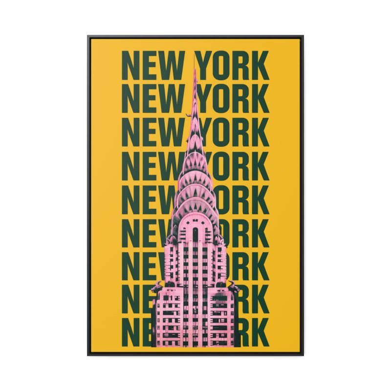 New York Chrysler Building Canvas Art