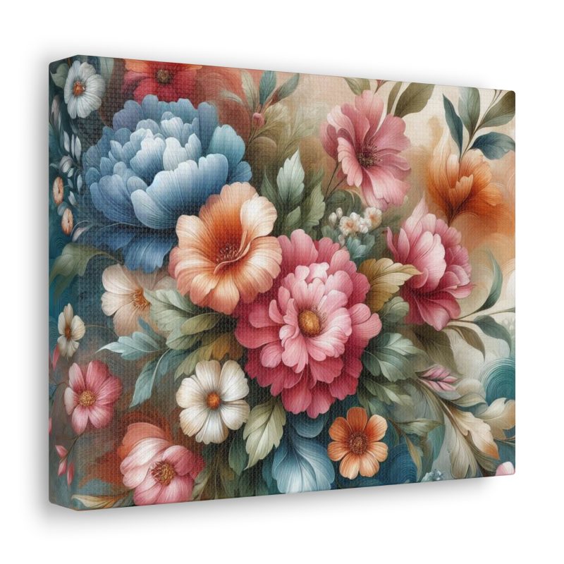 Vibrant Floral Canvas Art - Image 6