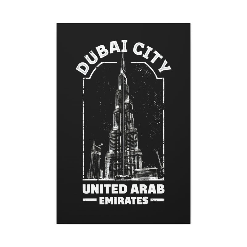 Dubai City UAE Canvas Art