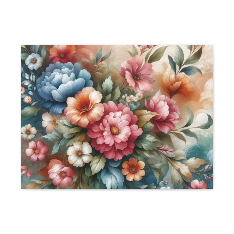 Vibrant Floral Canvas Art - Image 17