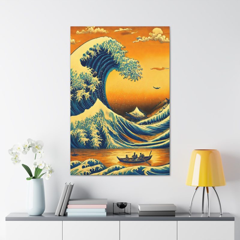 Ocean Wave Canvas Art - Image 4