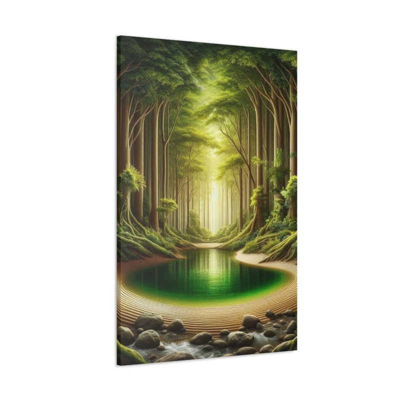 Serene Forest Canvas Art - Image 2